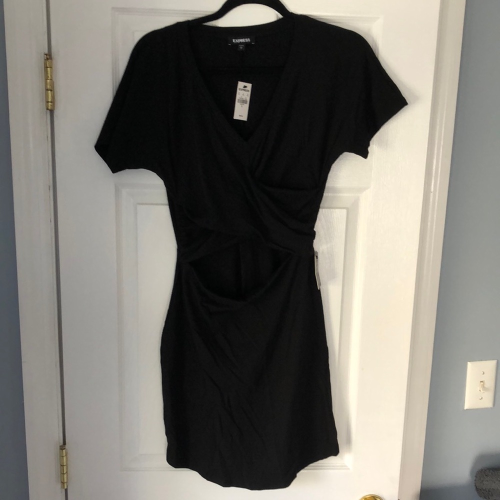 EXPRESS mini cut-out dress, sz small